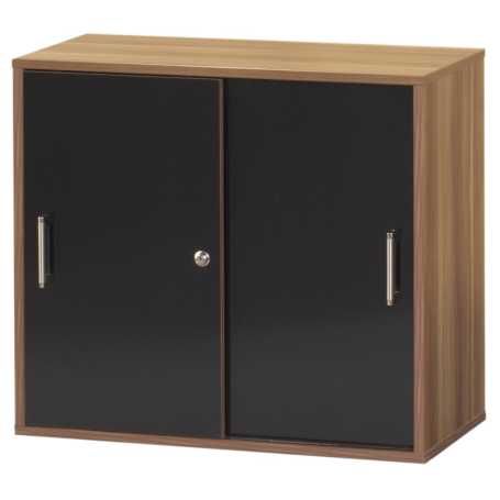 Mexico Desk End Sliding Door Cupboard