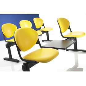 Prima Upholstered Beam Seating with Fixed Seats