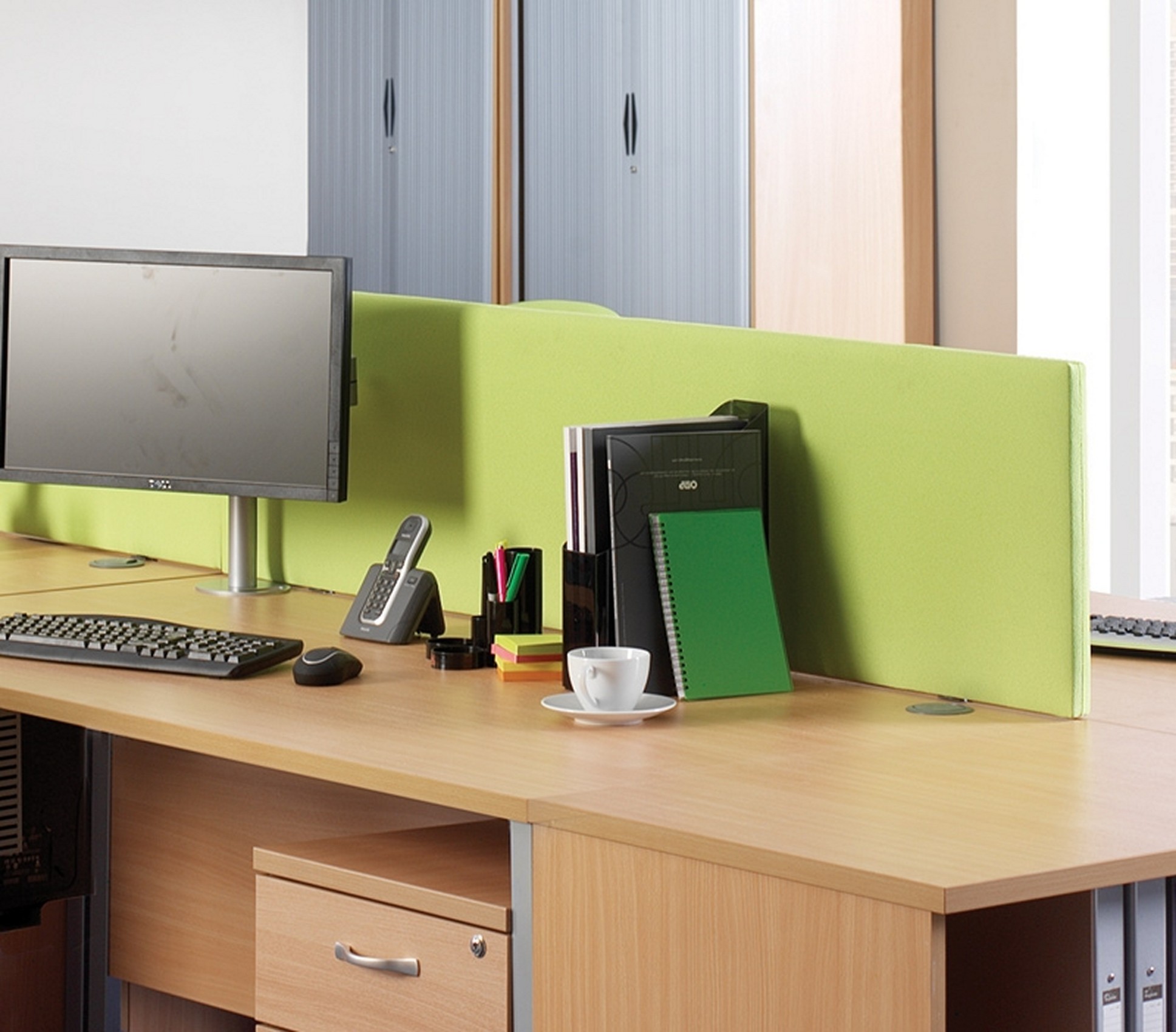 Rectangular Desk Mounted Screens