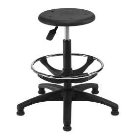 High Industrial Stool with Foot Support