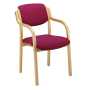 Westwood W11 Wooden Frame Chair with Arms