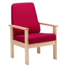 Westwood Heavy duty meeting, visitors lounge & reception chair with extra high full back