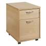 Universal 2 or 3 Drawer Mobile Under Desk Pedestal