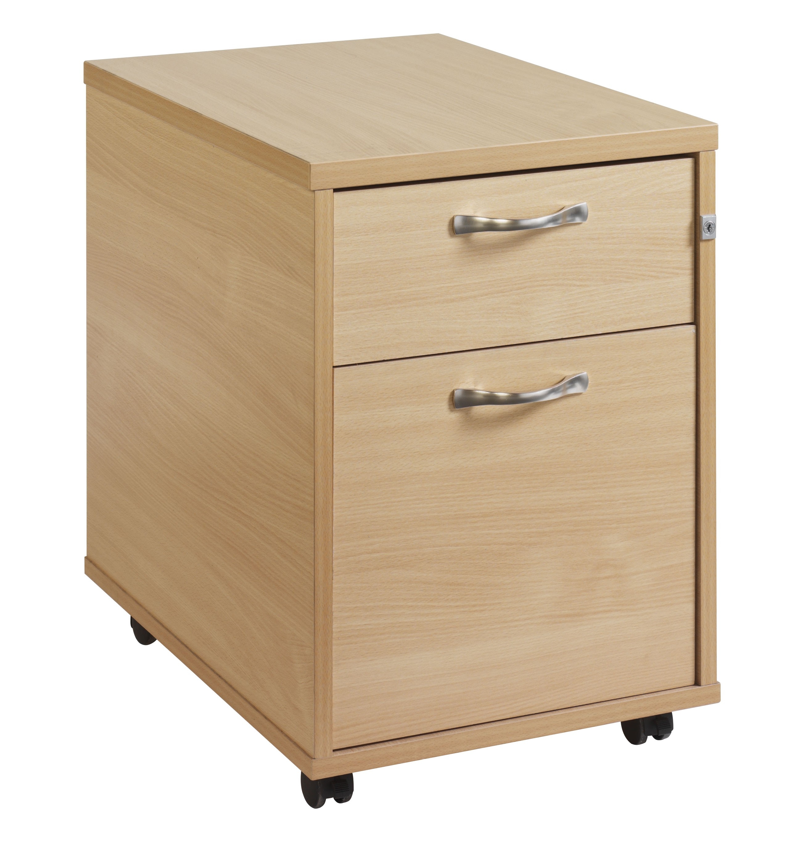 Universal 2 Or 3 Drawer Mobile Under Desk Pedestal