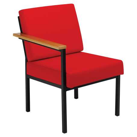 Saltford Heavy Duty Reception Chair with Right Arm