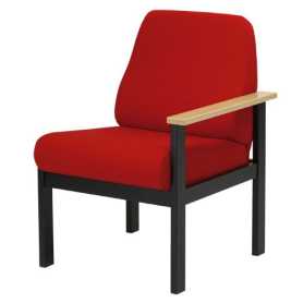 C55L Low reception chair with Left arm
