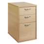 Momento 3 Drawer Desk High Pedestal