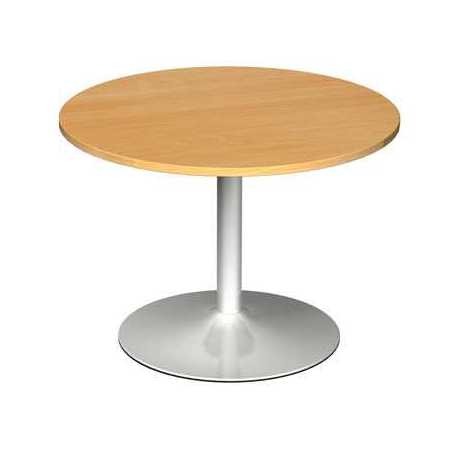 Round Trumpet Base Boardroom Table