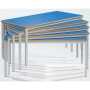 Rectangular Classroom Tables, Fully Welded Frame