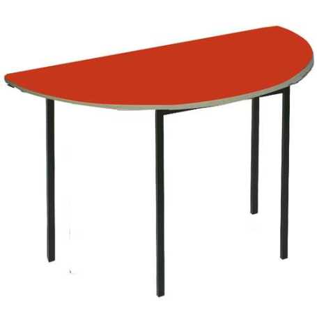 Semi Circular Classroom Tables, Fully Welded Frame