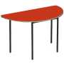 Semi Circular Classroom Tables, Fully Welded Frame