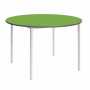 Circular Classroom Tables, Fully Welded Frame