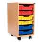 Single Bay Classroom Storage Unit 6 Trays