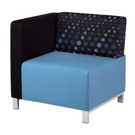 PN1AR Single seat modular reception chair with Right arm