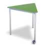 Link Triangular Classroom Tables, Chunky Legs