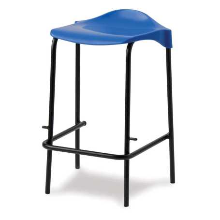 ASL Low Back Plastic Top Stools