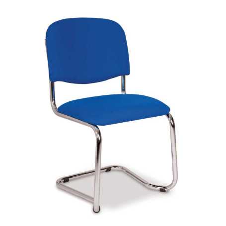 E3 versatile cantilever chair with large rounded back