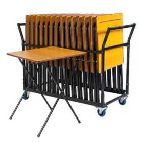 Exam Table Trolley Holds 25 Exam Tables