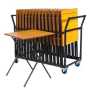 25 Exam Desk and Trolley Bundle