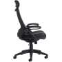 Tuscan High Back Managers Chair Leather Faced
