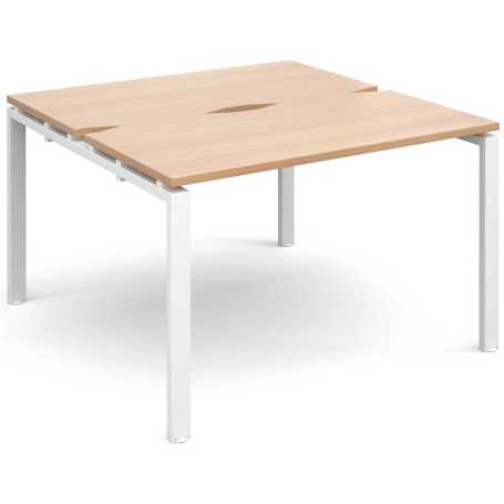 Adapt Back To Back Configuration Two Bench Desks
