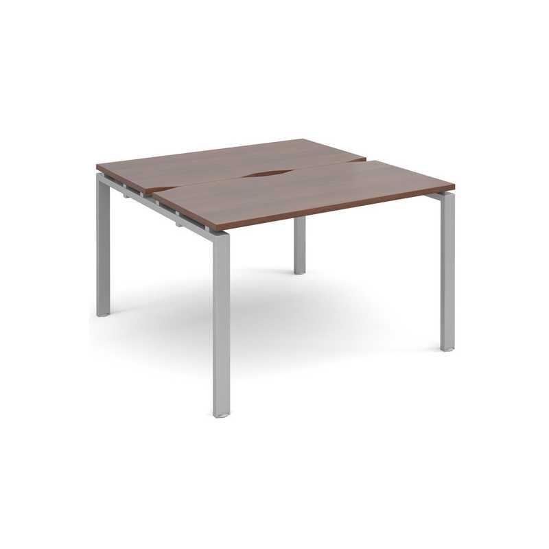 Adapt 2 Person Desk with Sliding Tops