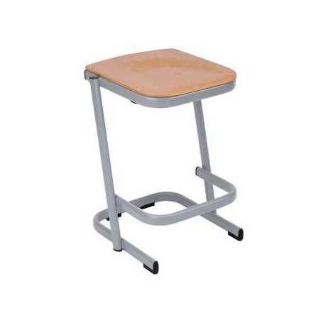 Form Stool with Cantilever Frame