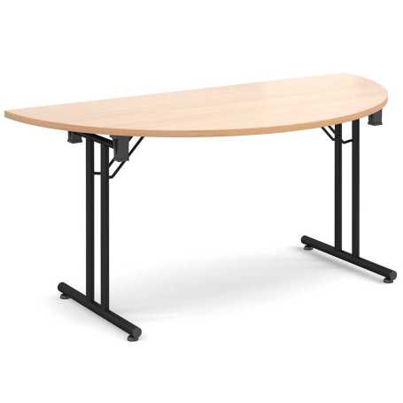 Semi Circular Flexi Table with Folding Legs