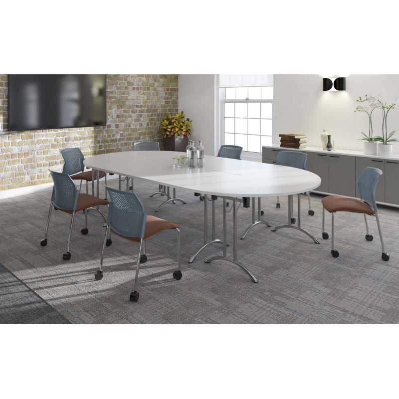 Curved Leg Folding Meeting Tables