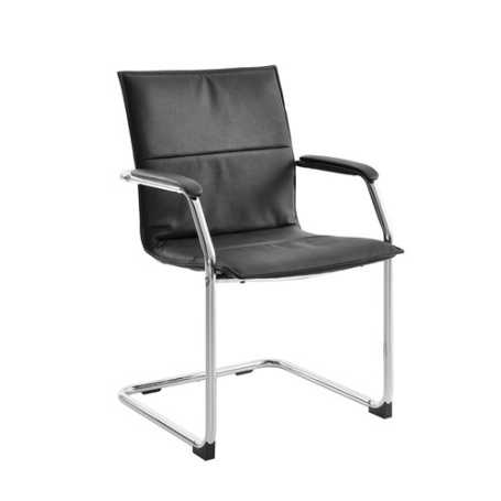 MODES Cantilever Lether Faced Visitors / Boardroom Armchair