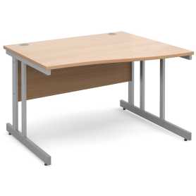 Momentum Wave desks with a Cantilever frame