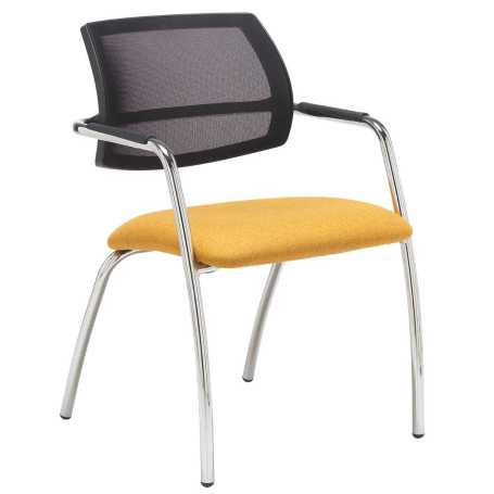 Tuba 4 Leg Mesh Back Chair