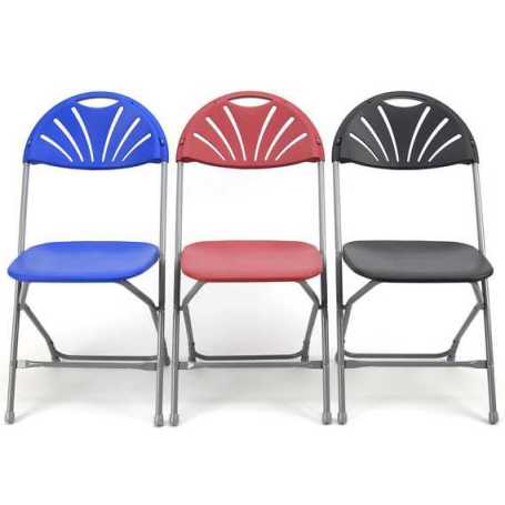 Zlite Fan Back Folding Chairs