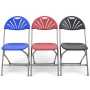 Zlite Fan Back Folding Chairs