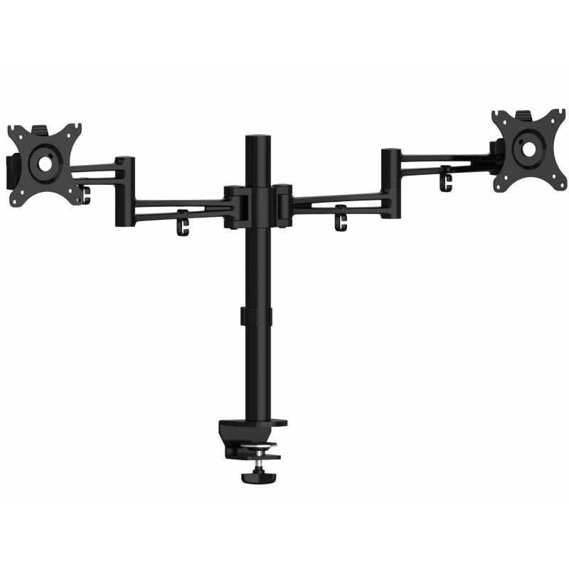 Monitor Arm Single or Double Desk Mounted Monitor Arms