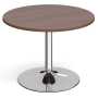 Circular Trumpet Base Meeting Table