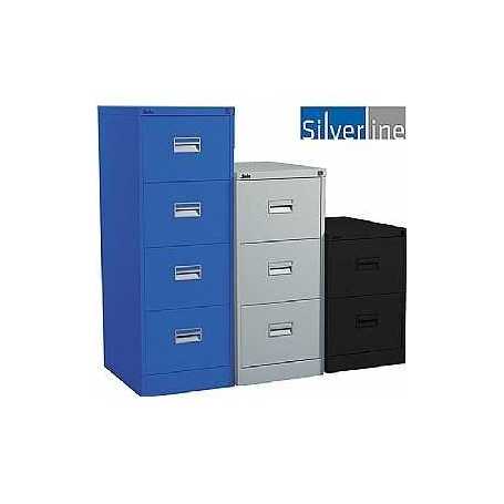 Silverline Midi Filing Cabinets