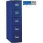 Silverline 5 Drawer Filing Cabinet