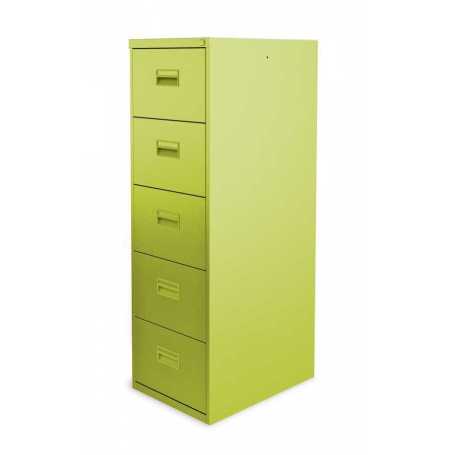 Silverline 5 Drawer Filing Cabinet