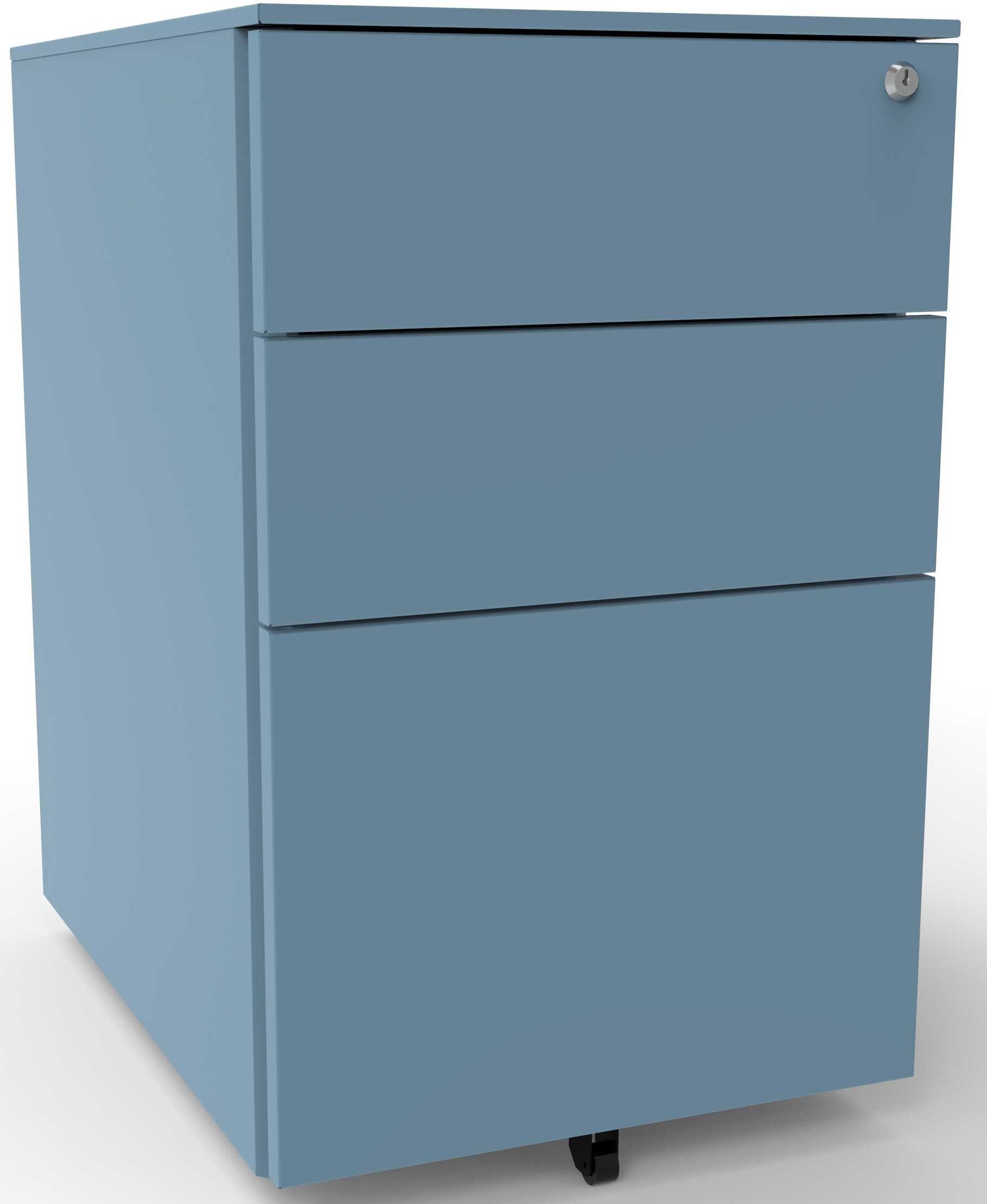 Silverline Desk High Steel Pedestal 600 Or 800mm Deep