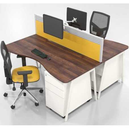 Ascend Double Wave Desks