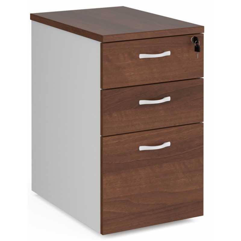 Duo Deluxe Desk High Pedestal