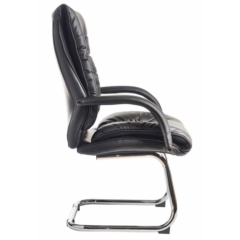 Derby Executive Leather Faced Visitors Chair