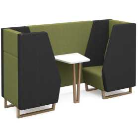 2 Seat Office Seating Pod