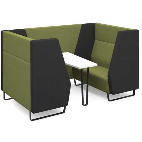  4 Seat Office Seating Pod