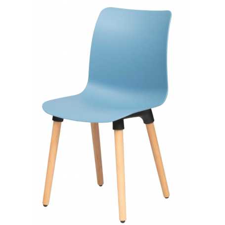 College Chair with Wooden Legs