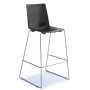 Harmony Multi-Purpose Stool with Chrome Sled Frame