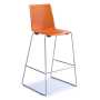 Harmony Multi-Purpose Stool with Chrome Sled Frame