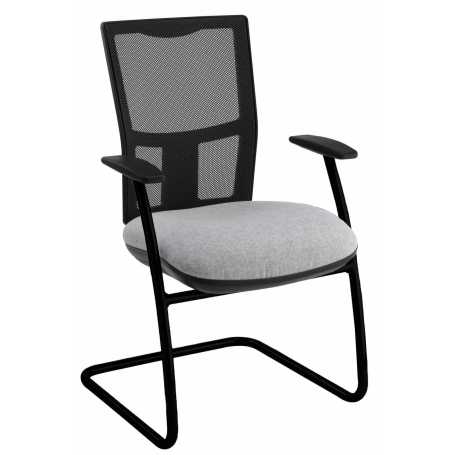 SCT Mesh Back Cantilever Frame Chairs