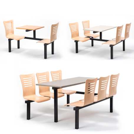 Slater Wooden Fast Food Unit